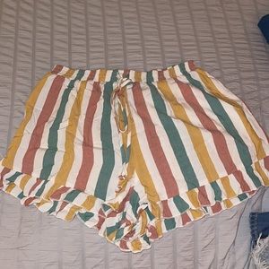 AE Striped Shorts